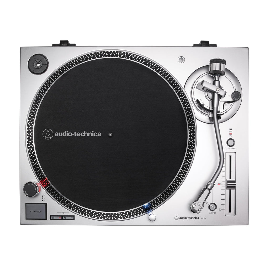 Audio-Technica AT-LP120XUSB-BK Direct-Drive Turntable (Analog & USB), Fully Manual, Hi-Fi, 3 Speed, Convert Vinyl to Digital, Anti-Skate and Variable