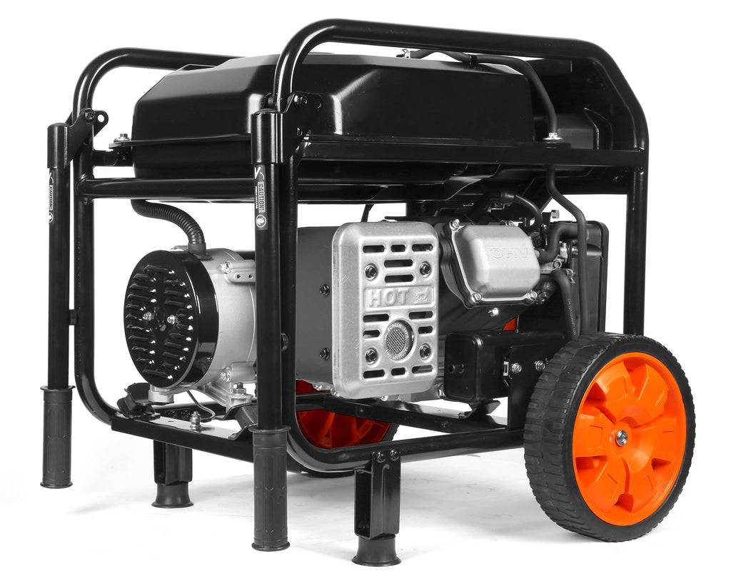 WEN 5600-Watt Portable Generator, Electric Start, 224cc, Transfer-Switch and RV-Ready with CO Shutdown Sensor (GN5602X)