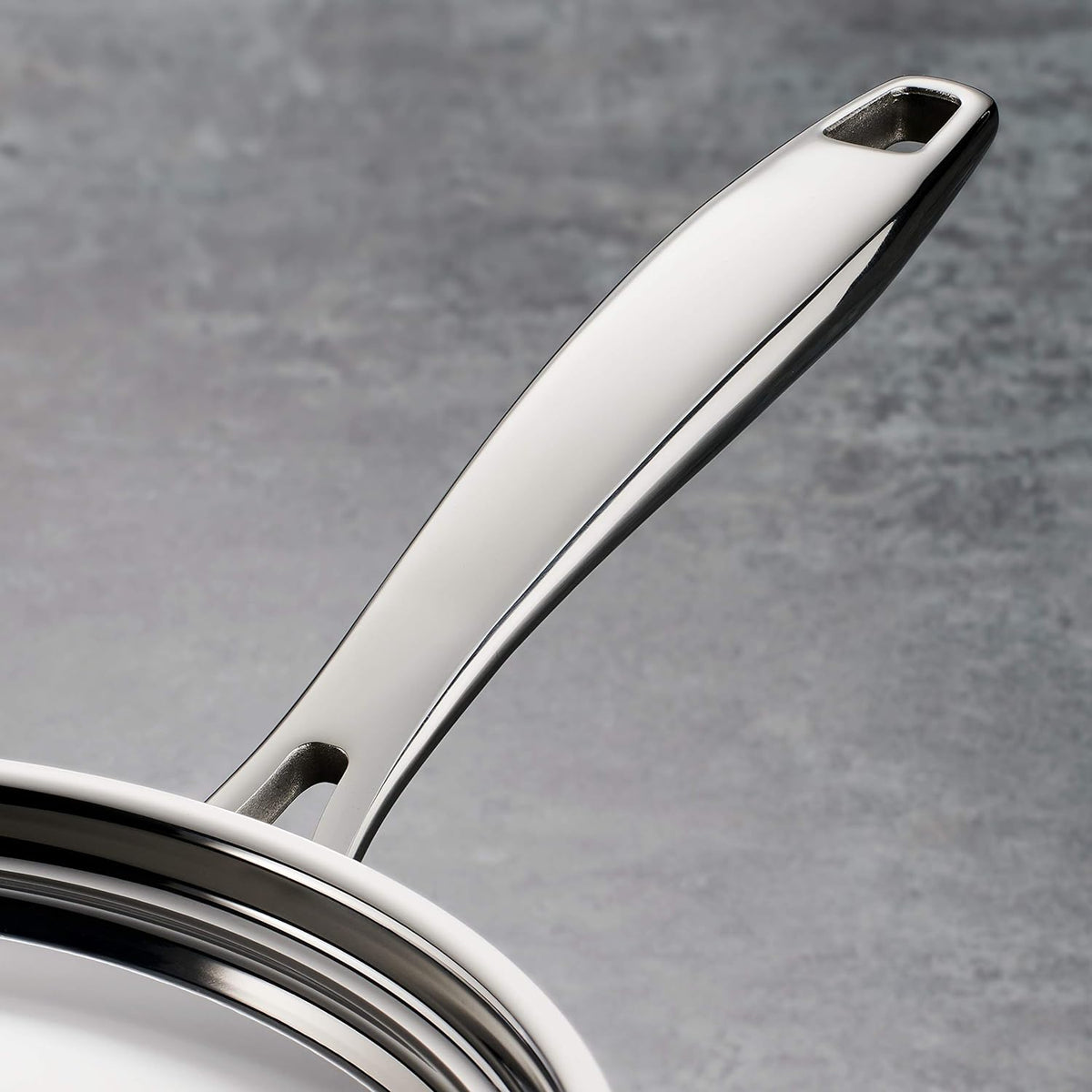 Tramontina Signature Tri-Ply Clad Stainless Steel 12-Piece Cookware Set with Lids, Pots and Pans Kitchen Set, Induction-Ready, Dishwasher-Safe, NSF