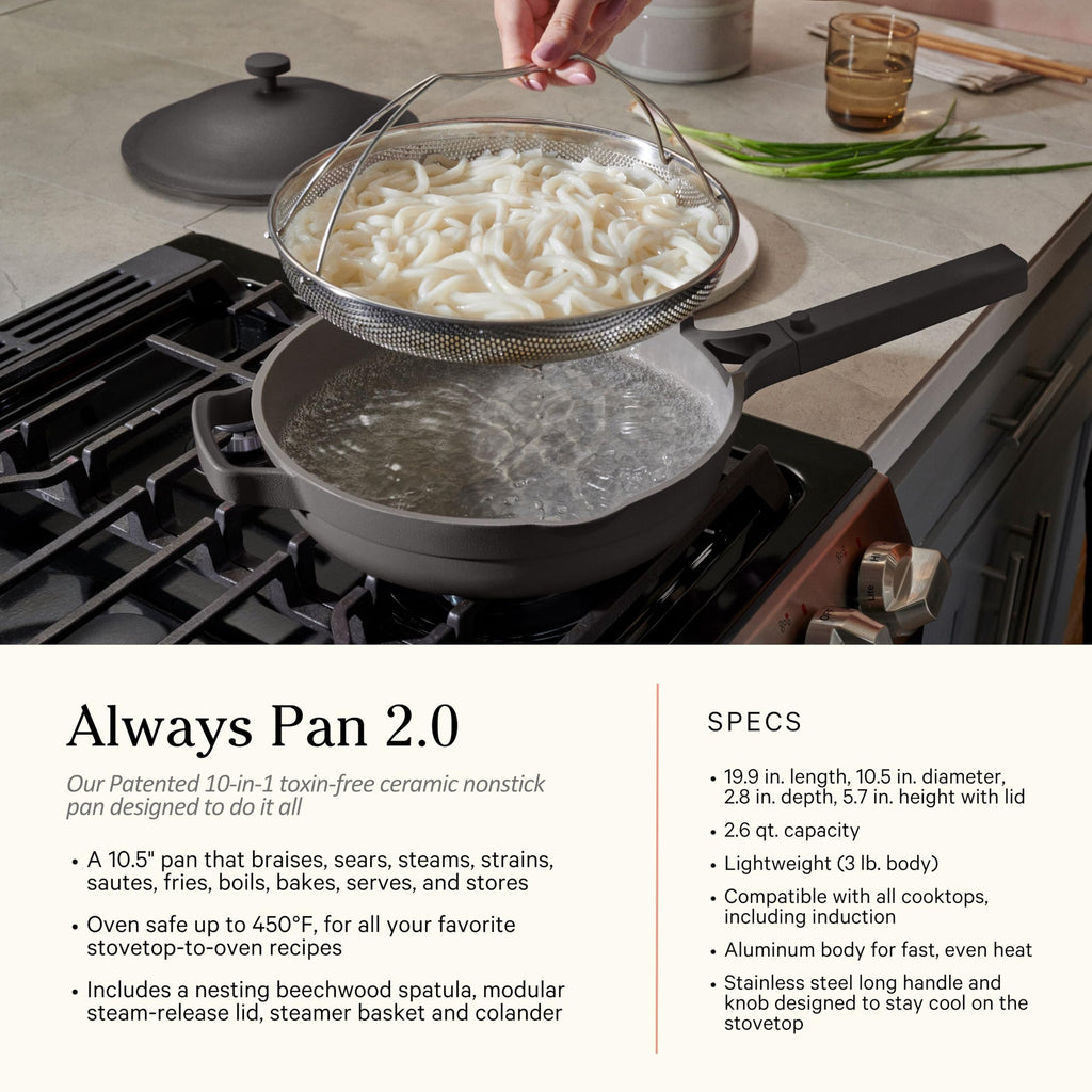 Our Place Cookware Set - 13-Piece Kit Including the Always Pan, Perfect Pot and Spatulas | Multifunctional, Toxin-Free Nonstick | Heat Safe up to