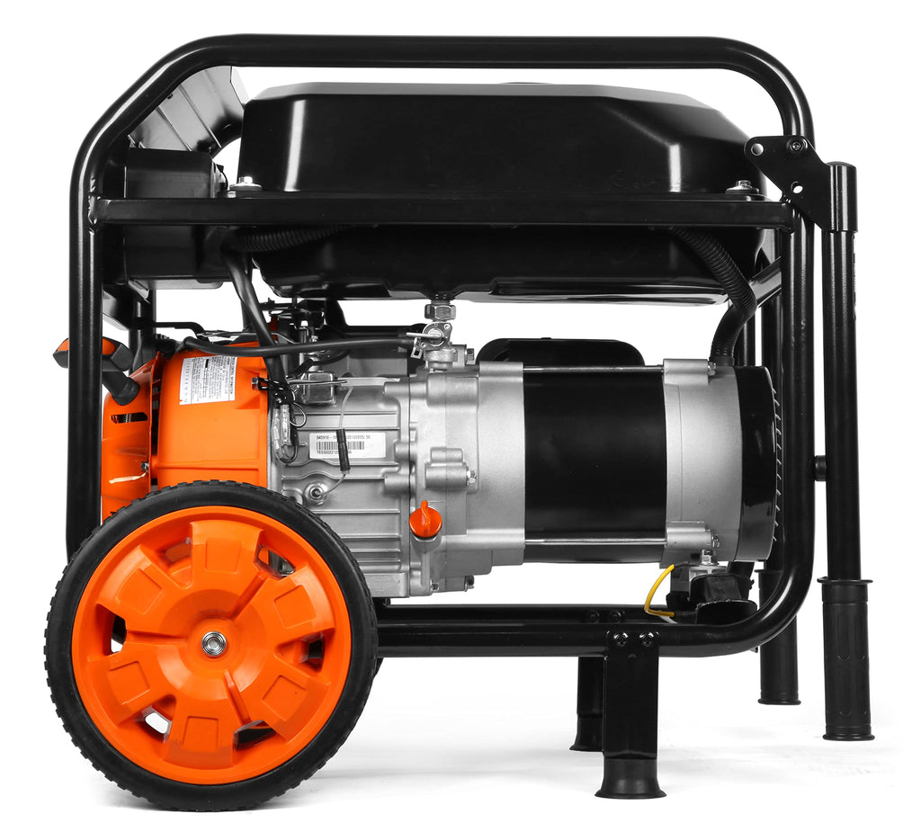 WEN 5600-Watt Portable Generator, Electric Start, 224cc, Transfer-Switch and RV-Ready with CO Shutdown Sensor (GN5602X)