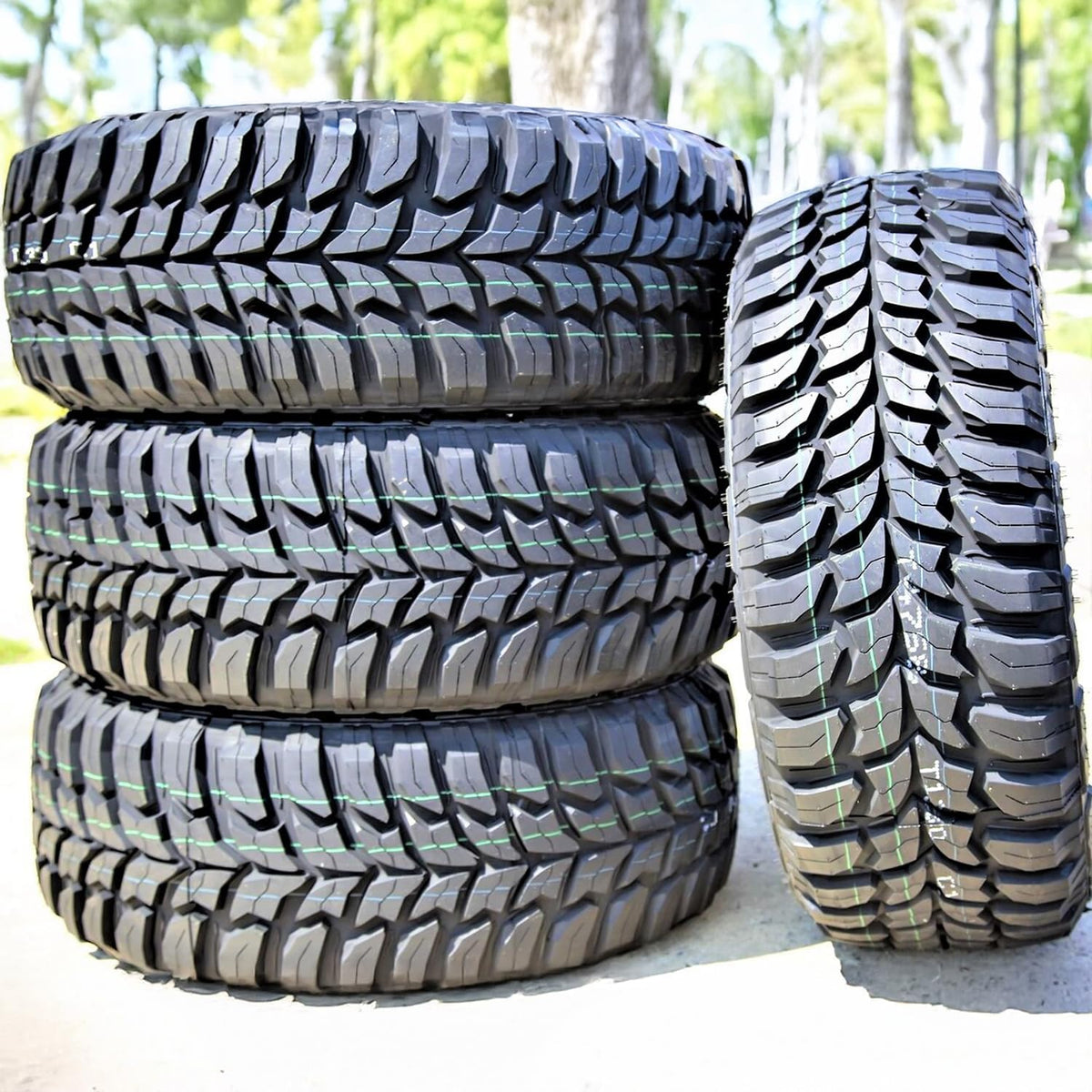 4 x Crosswind M/T LT235/85R16 Mud Terrain 120/116Q E (10 Ply) Tires