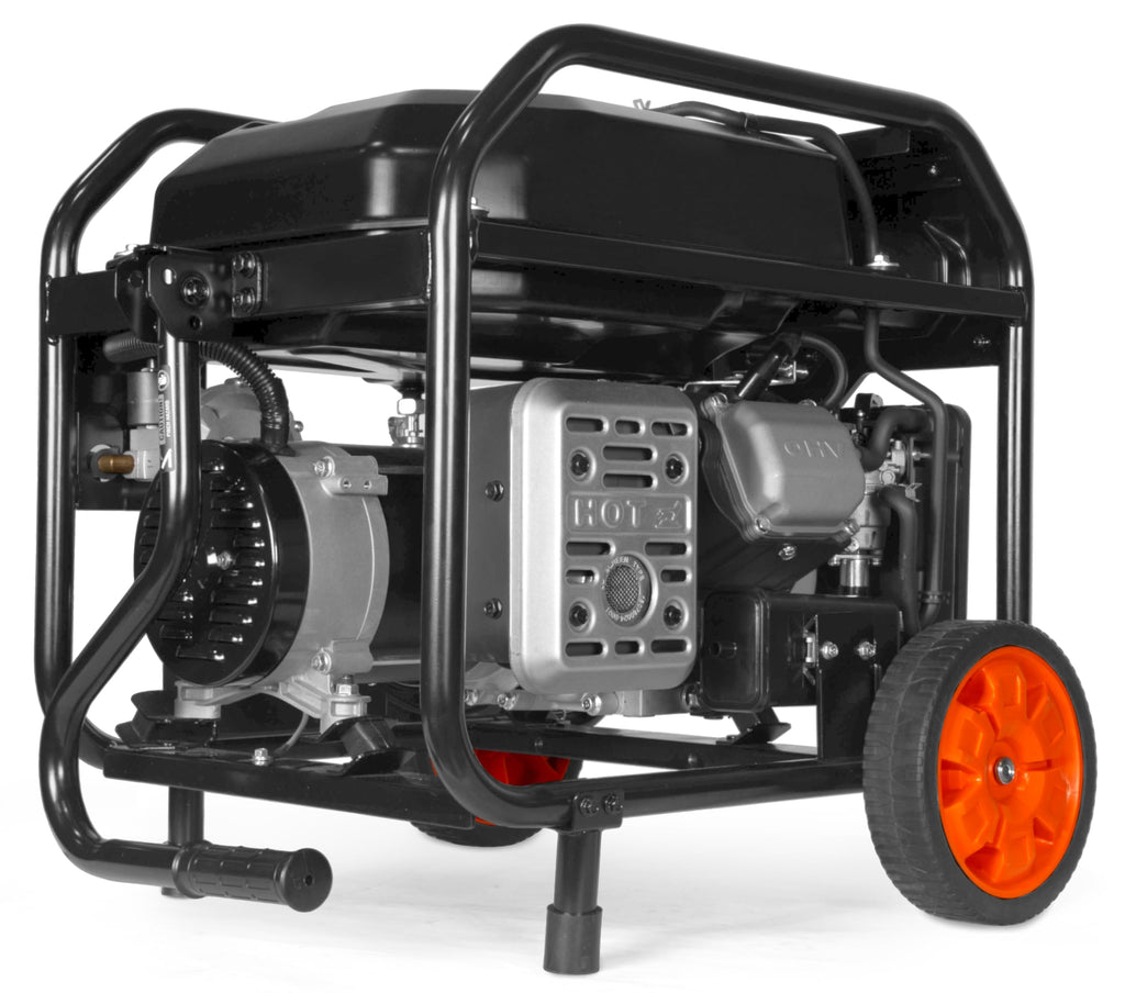 WEN 5600-Watt Portable Generator, Electric Start, 224cc, Transfer-Switch and RV-Ready with CO Shutdown Sensor (GN5602X)
