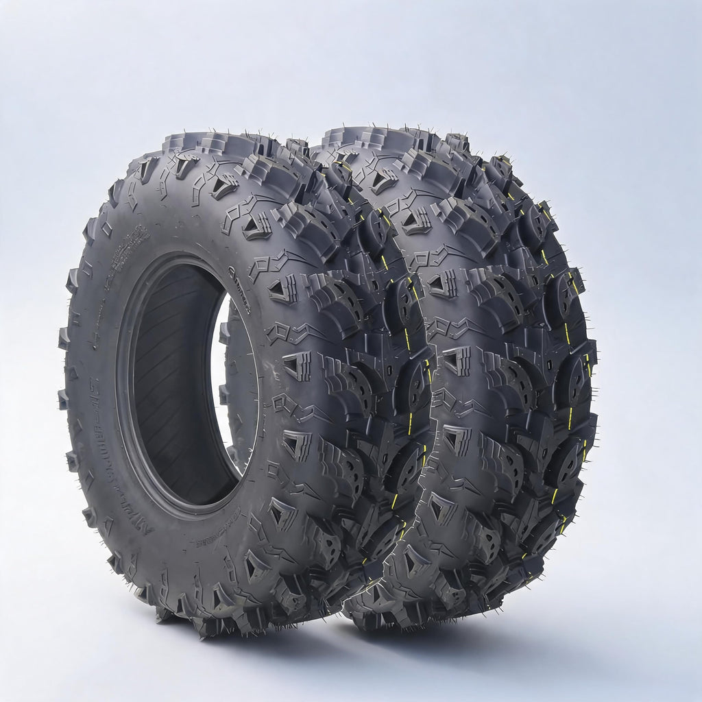 Set of 2-18x9.50-8, 4PR All-Terrain ATV/UTV Tires Tubeless