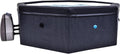 N NETSPA - Spa New – Octopus – halfstijf, achthoekig, 4 + 2 zitters – SP-OCT165B – draagbaar, compact van PVC met verwarming, waterfilterpomp en thermische afdekking, volume 1000 l, 193 x 73 cm(Eenheidsmaat)