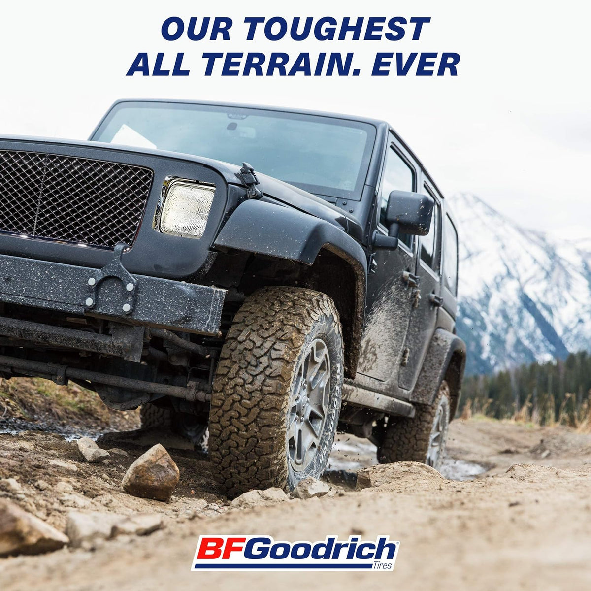 BFGoodrich All Terrain T/A KO2 Radial Car Tire for Light Trucks, SUVs, and Crossovers, LT265/70R17/C 112/109S