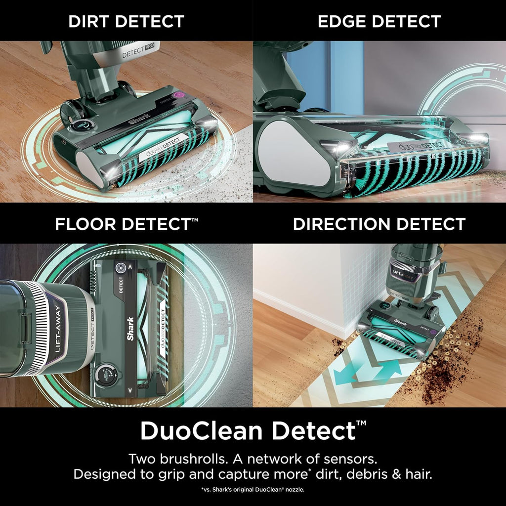 Shark Detect Pro Lift-Away ADV Bagless Upright Vacuum with DuoClean Detect, HEPA Filter, Anti-Allergen, Powerful Suction, and Odor Neutralizer