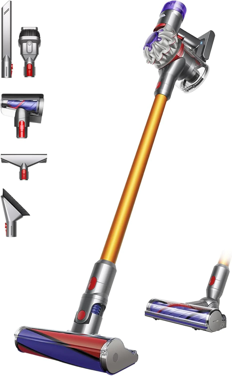 Dyson V8 Advanced draadloze steelstofzuiger (Zilver/Nikkel)(V8 Absolute)