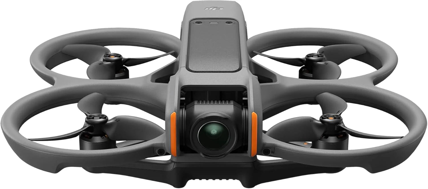 DJI Avata 2 Fly More Combo (3 batterijen), FPV-drone met 4K-camera, acrobatiek met één druk op de knop, propellerbescherming, cameradrone met Bril 3 en RC Motion 3(Avata 2 (alleen drone))