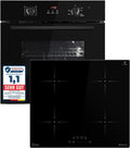 KKT KOLBE Autonoom fornuisset | 60cm inbouwoven BO8005FB | 59cm inductiekookplaat IH85900RL | Grill | Hetelucht | Automatische timer | 2-voudig warmtebeschermingsglas | Kinderveiligheid |