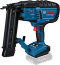 Bosch Professional 18V System accuhouttacker GNH 18V-50 M (enkelschots/contactactiveringsmodus, geschikt voor spijkers: 16-54 mm, 18 ga (1,2 mm) en collatiehoek van 0°, zonder accu's en oplader)