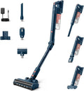 Philips SpeedPro Max Snoerloze Stofzuiger 5000 Serie – Flex Buis, Krachtige Zuigkracht, 60 min Gebruik, LED-Mondstuk, Huisdierenhulpstuk, Display, Spleet-  Combinatiehulpstukken, Display (XC5243/10)